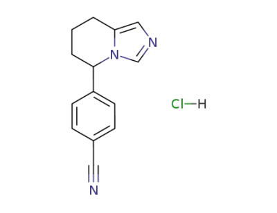 (+/-)5-(p-cyanophenyl)-5,6,7,8-tetrahydroimidazo[1,5-a]pyridine hydrochloride