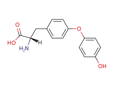 O-(4-hydroxyphenyl)-3,5-diiodo-L-tyrosine
