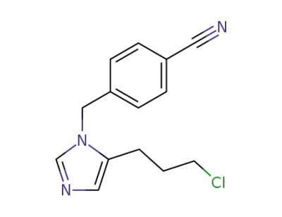 5-(3-chloropropyl)-1-<(4-cyanophenyl)methyl>-1H-imidazole