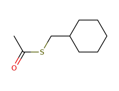 S-(cyclohexylmethyl) ethanethioate