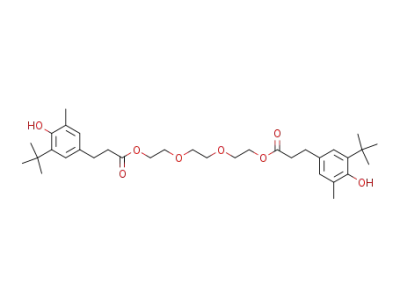 tri(ethylene glycol)bis-3-(3-tert-butyl-4-hydroxy-5-methyl-5-methylphenyl)propionate
